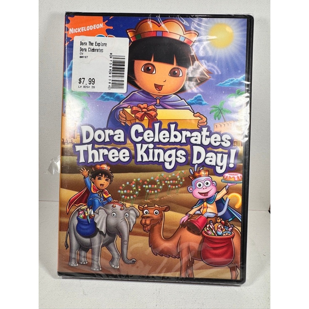 Dora the Explorer Dora Celebrates Three Kings Day DVD New Sealed Nickelodeon